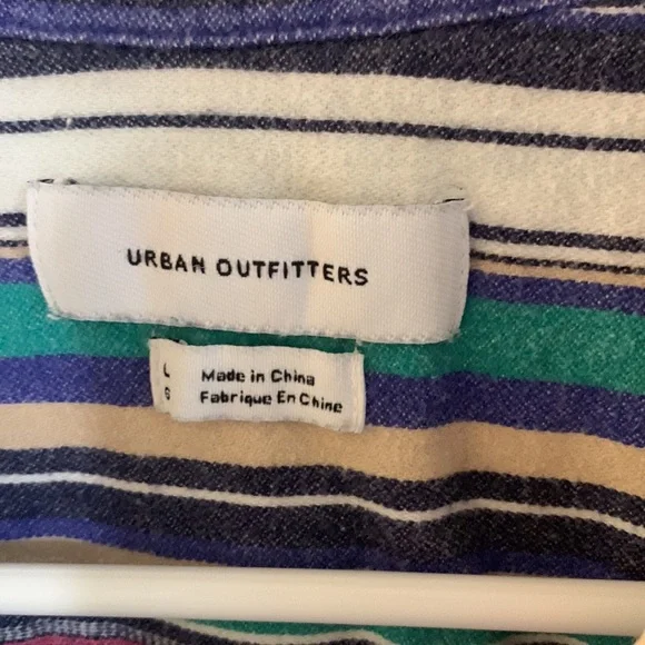 Urban Outfitters - Striped Button Down - Picture 2 of 2